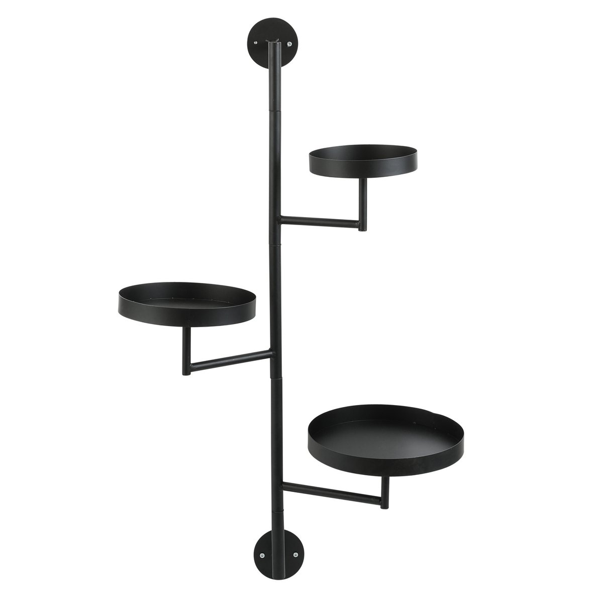 Etagère murale Perry - Métal - Noir