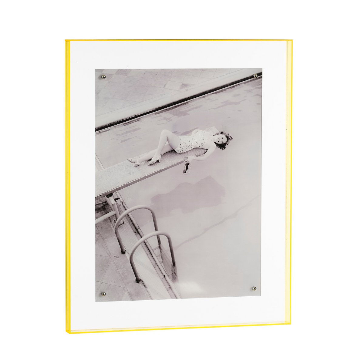 Décoration murale des femmes - L40 x B3 x H50 cm - Acrylique - Gray