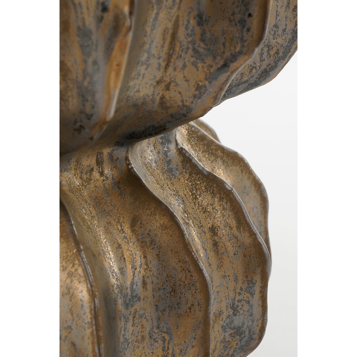 Vase Altea - H35 x Ø33 cm - Céramique - Bronze