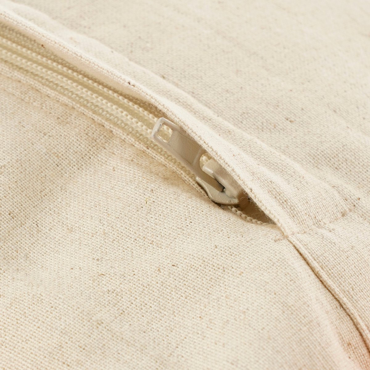 Coussin décoratif du citron - L65 x B45 x H10 cm - Coton - off-blanc, jaune, orange