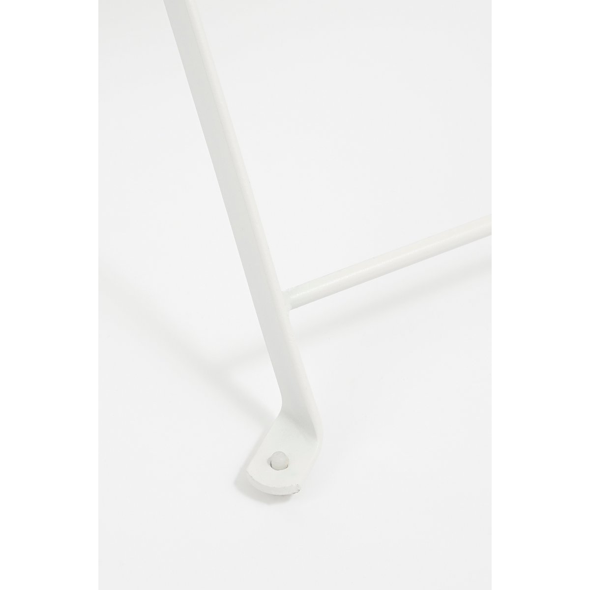 Ensemble Bistro Laurence - Métal - Blanc