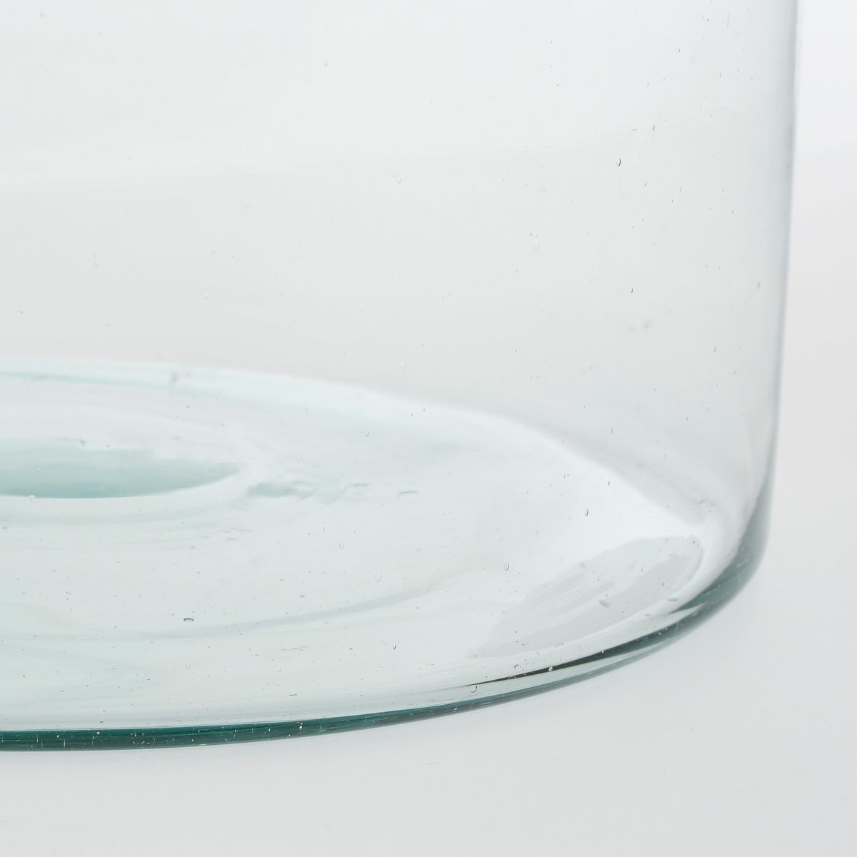 Vase Vienne - H20 x Ø21 cm - Verre recyclé - Transparent