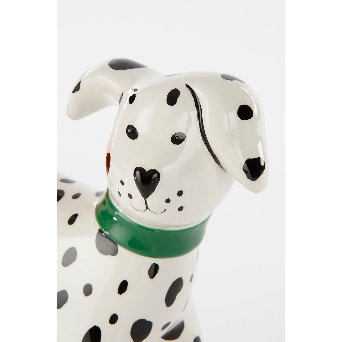 Bougeoir Chien - L26 x L11 x H27 cm - Céramique - Blanc