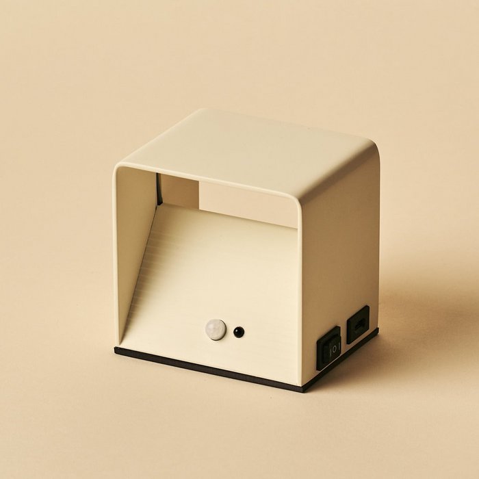 Tess Vanilla – Applique Murale - capteur de mouvement