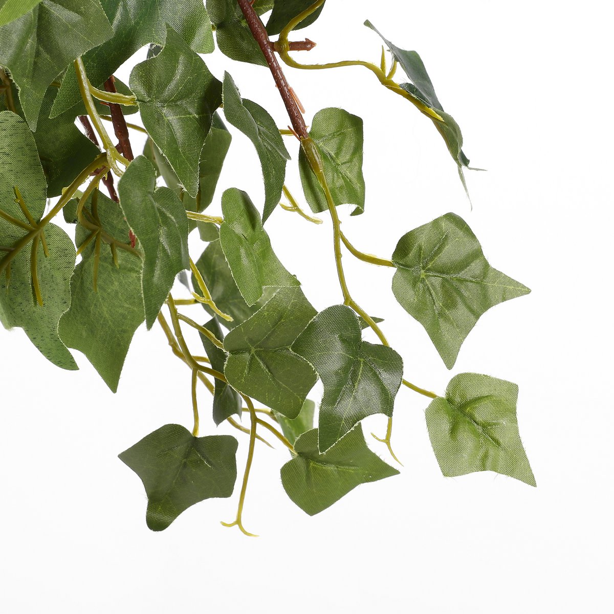 Hedera Plante Artificielle en Pot de Fleur Stan - H45 x Ø25 cm - Vert