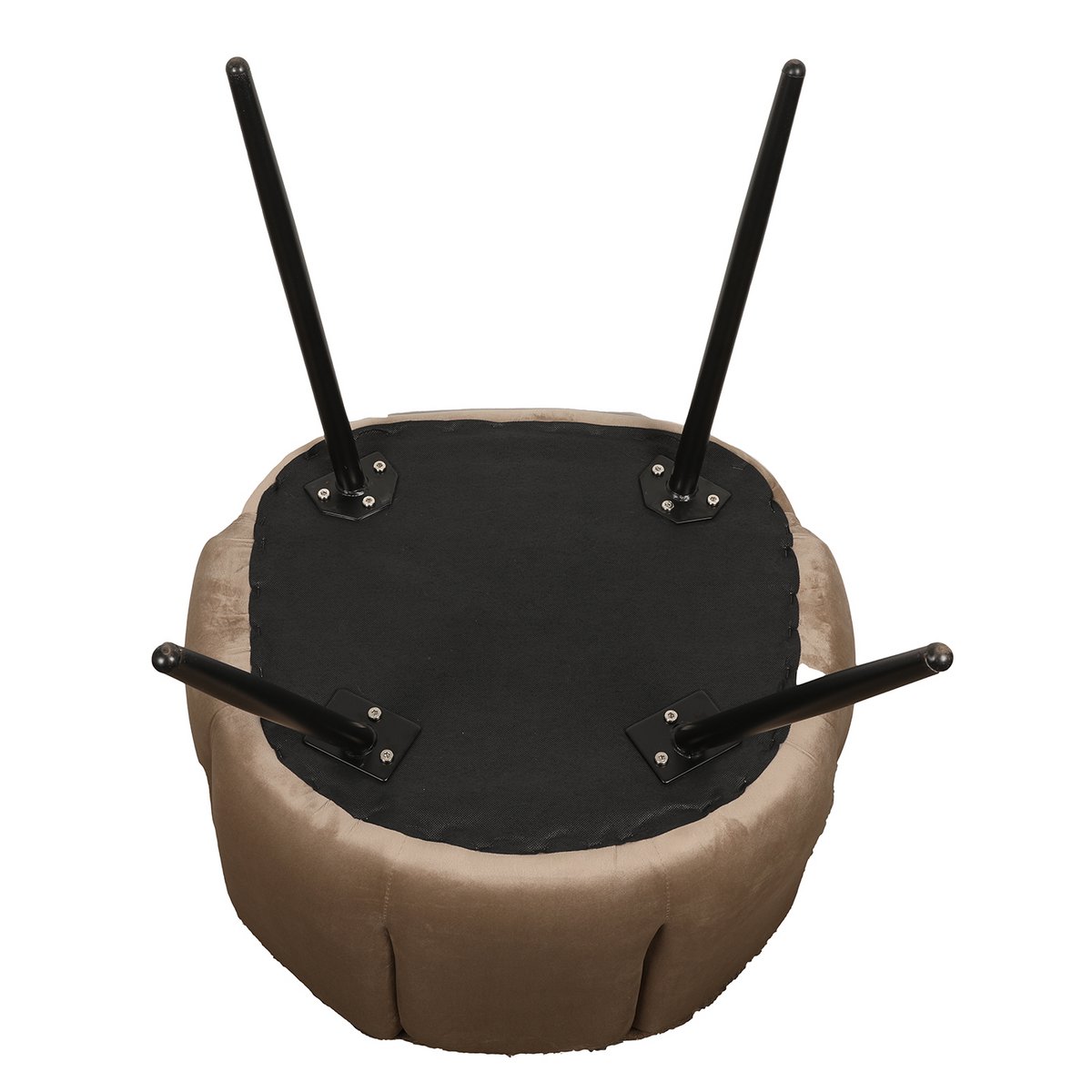 Chaise High Five blanc sable (Lot de 2)