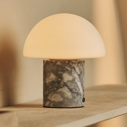 Maris White / Bianco Statuarietto – Lampe de table en Marbre