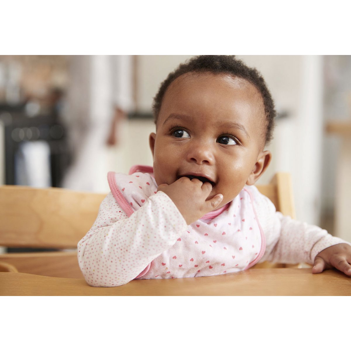 Trapstoel 'Thilo', blank gelakt