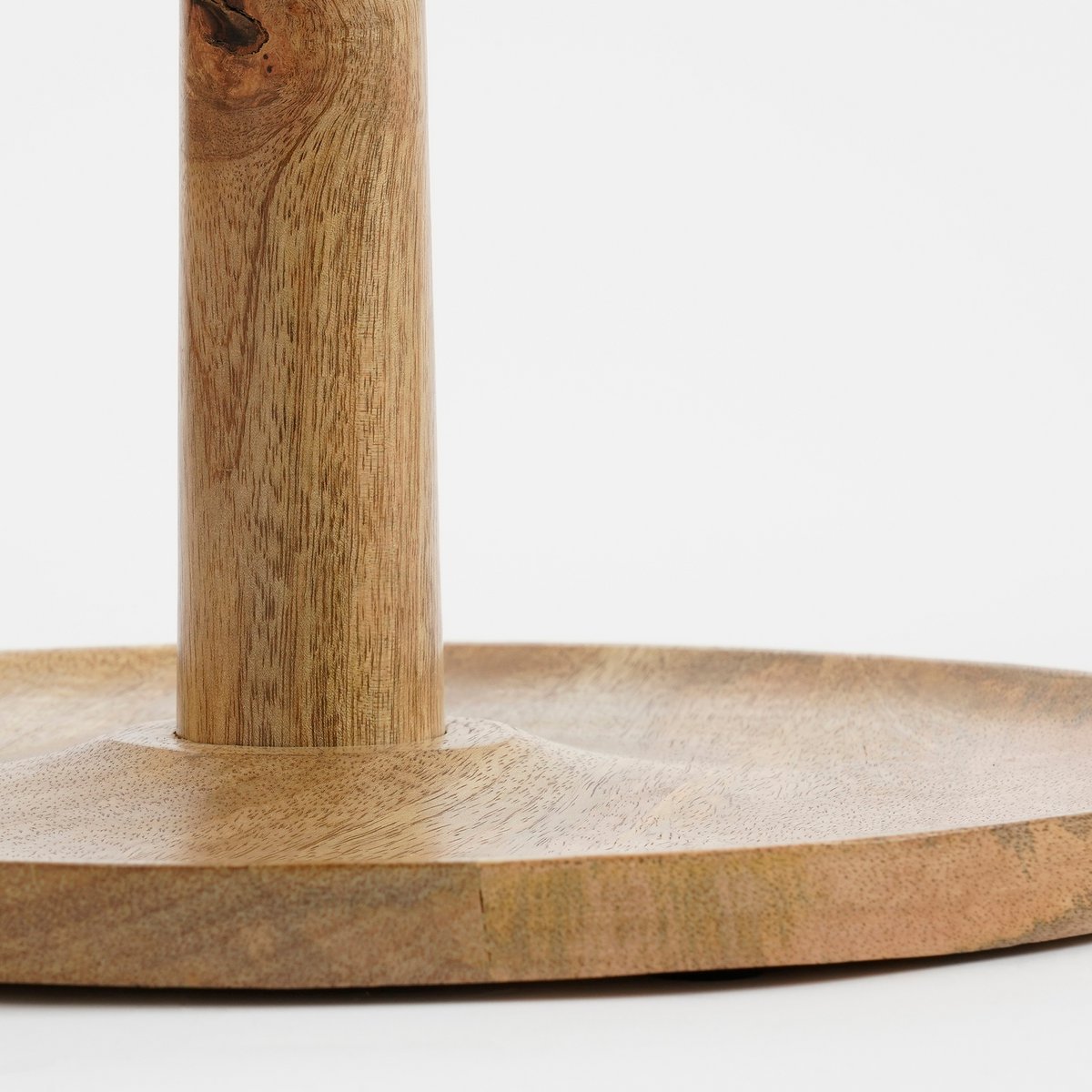 Caden Etagère - H36 X Ø33 cm - Bois de mangue recyclée - FSC 100% - brun clair