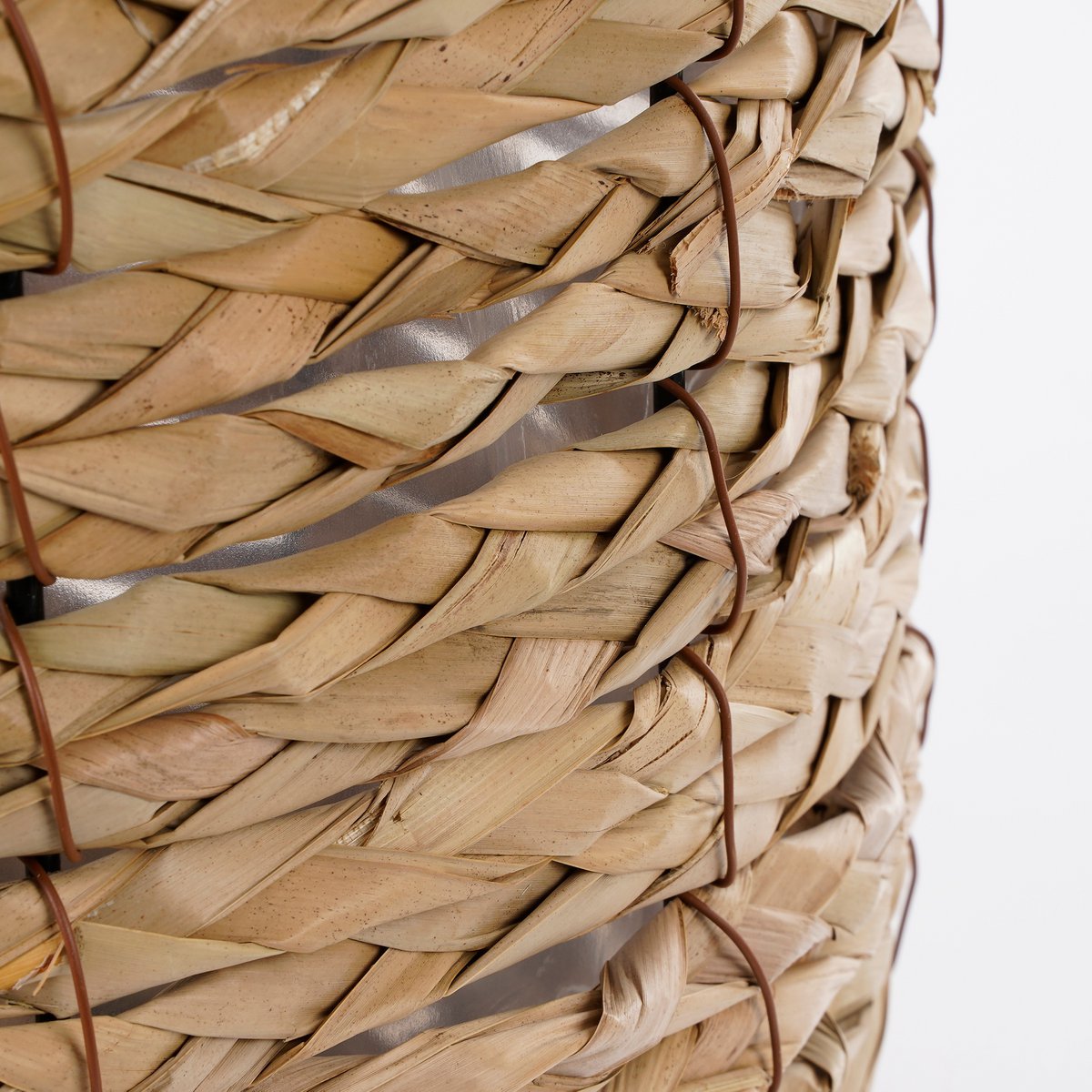 Pot Suspendu Avalon / Lot de 3 - H90 x Ø30 cm - Jonc de Mer - Marron clair