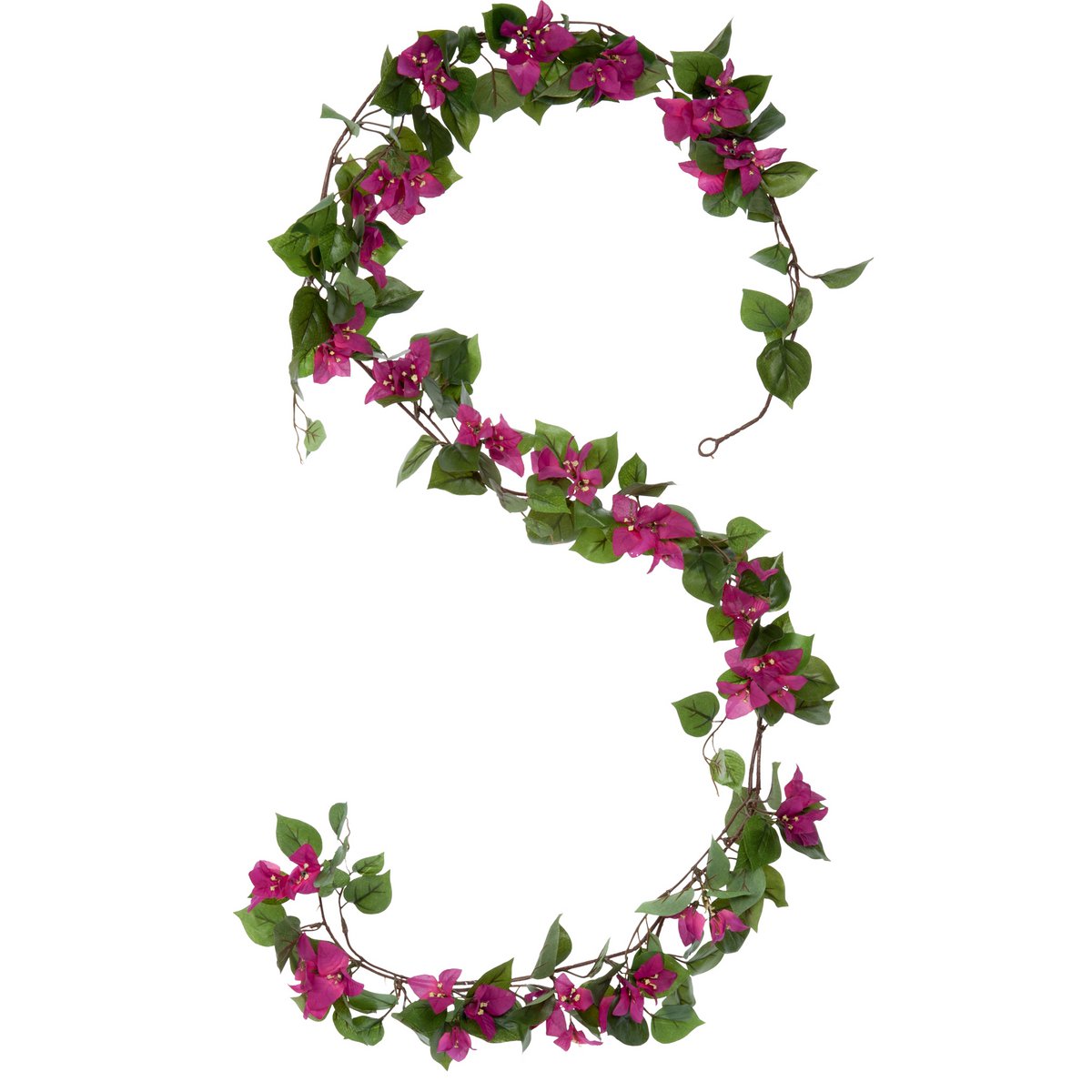 Guirlande Artificielle de Bougainvilliers - Rose Foncé