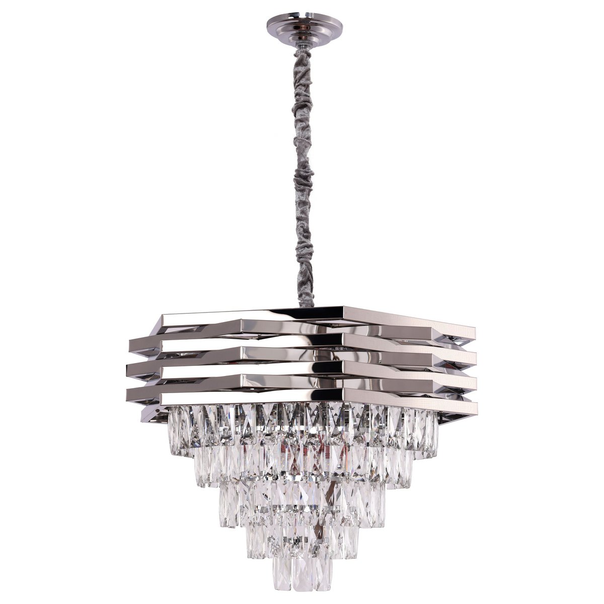Lustre Crystal Chrome | 60 cm