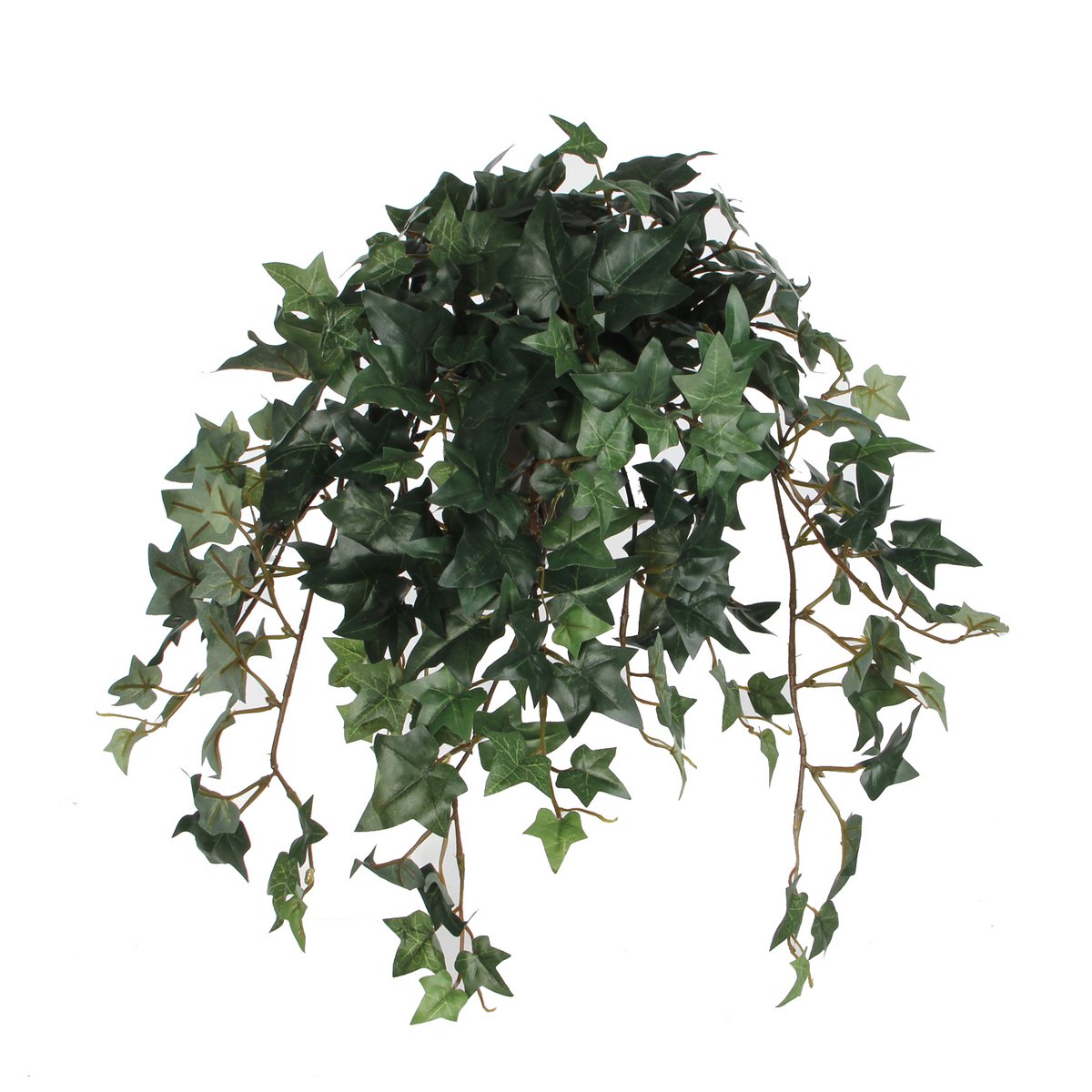 Hedera Plante Artificielle en Pot de Fleur Stan - H45 x Ø25 cm - Vert