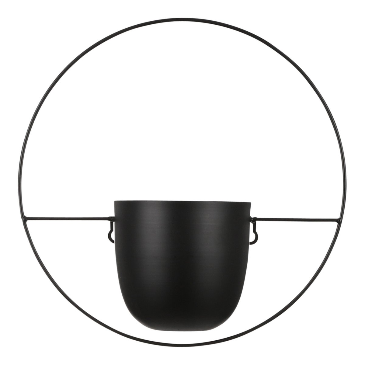 Mur de fleur dexter - l34 x b14 x h34 cm - noir