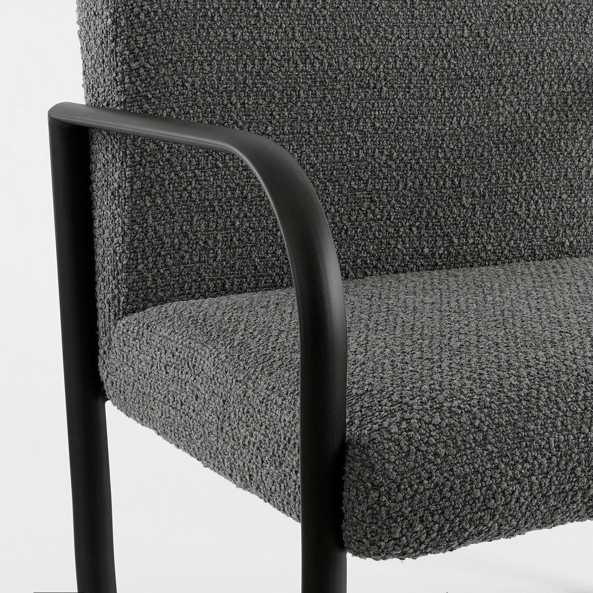 Fauteuil symon - gris foncé