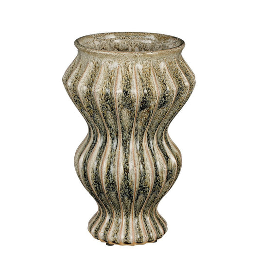 Vase Pippa - H32 x Ø21 cm - Céramique - Vert