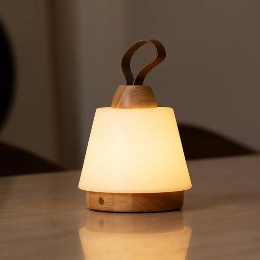 Lampe rechargeable Liv Light Brown – Bracelet en cuir, à intensité variable, sans fil