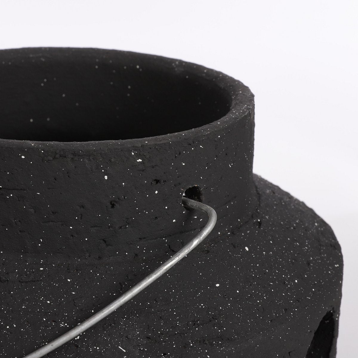 Lanterne Pietra - H16 x Ø25 cm - Anthracite