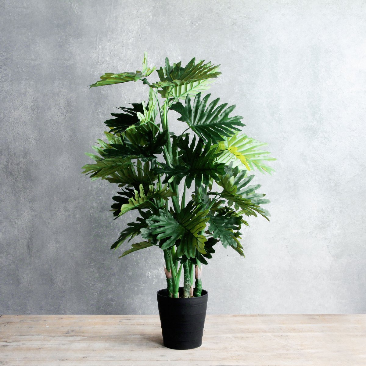 Plante Artificielle Philodendron - H120 x Ø80 cm - Vert