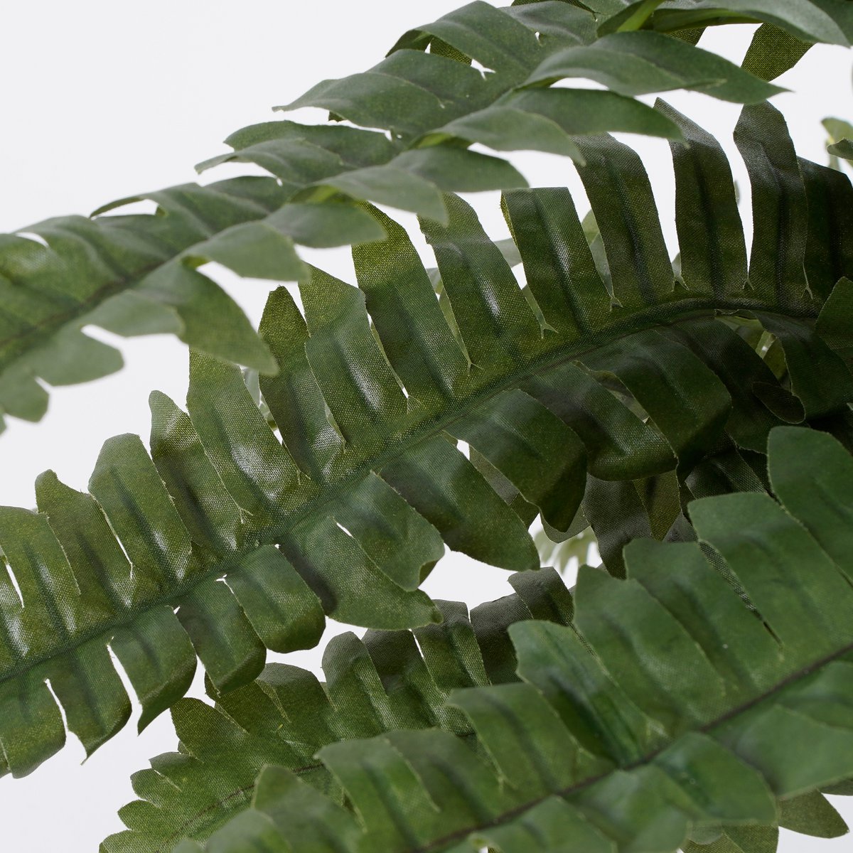 Fougère de Boston artificielle en pot de fleur Stan - H42 x Ø50 cm - Vert