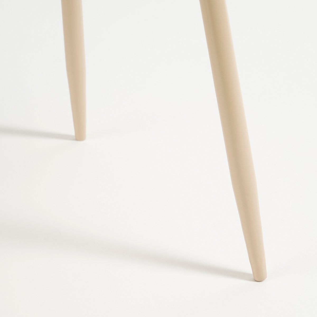 Table d'appoint Flores / H44 x Ø40 cm - Métal - Beige