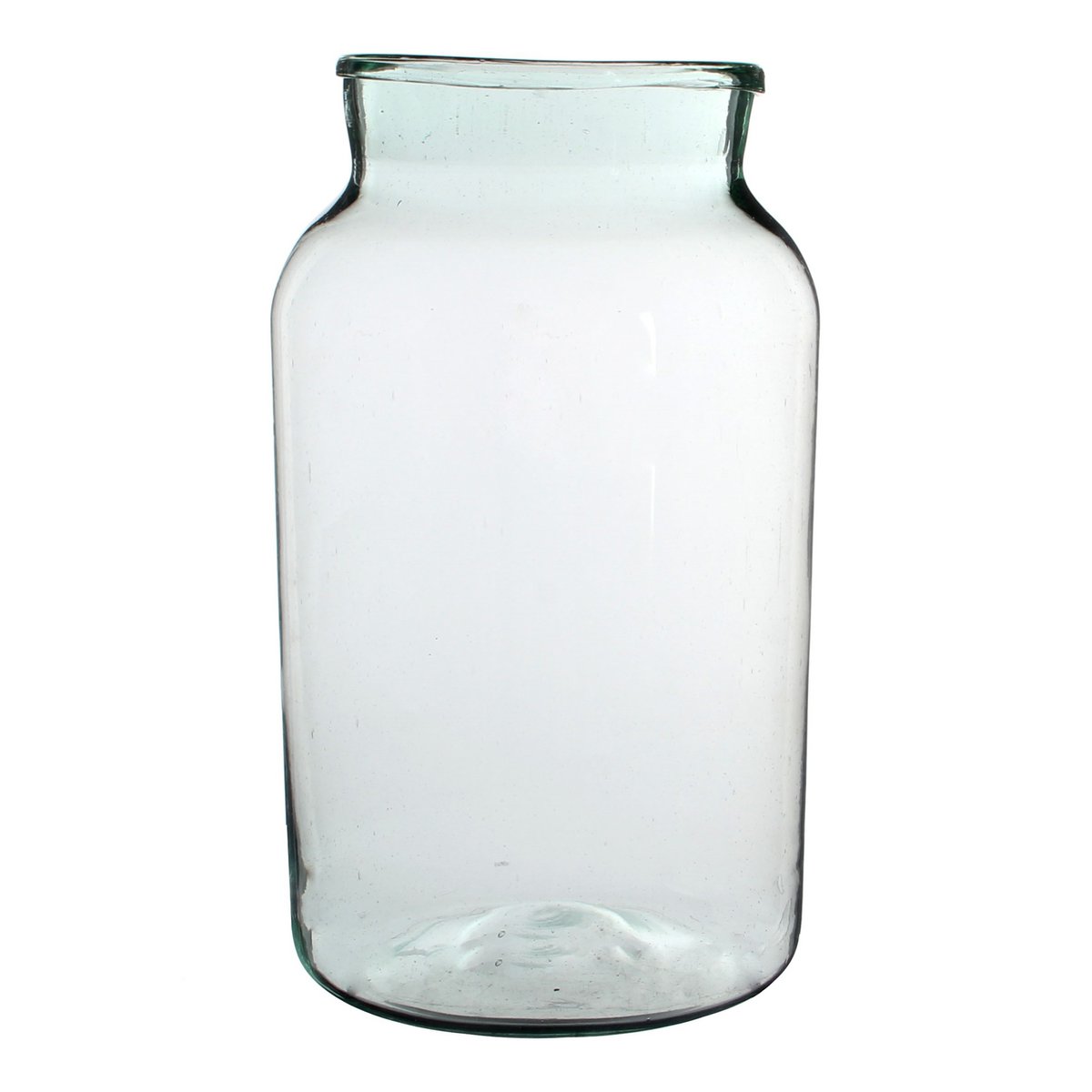 Vase Vienne - H44 x Ø25 cm - Verre recyclé - Transparent