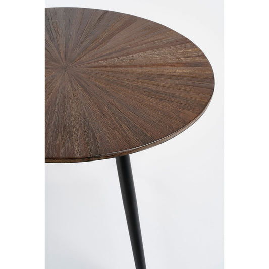 Table d'appoint DANE - Ensemble de 2 - bois recyclé - brun