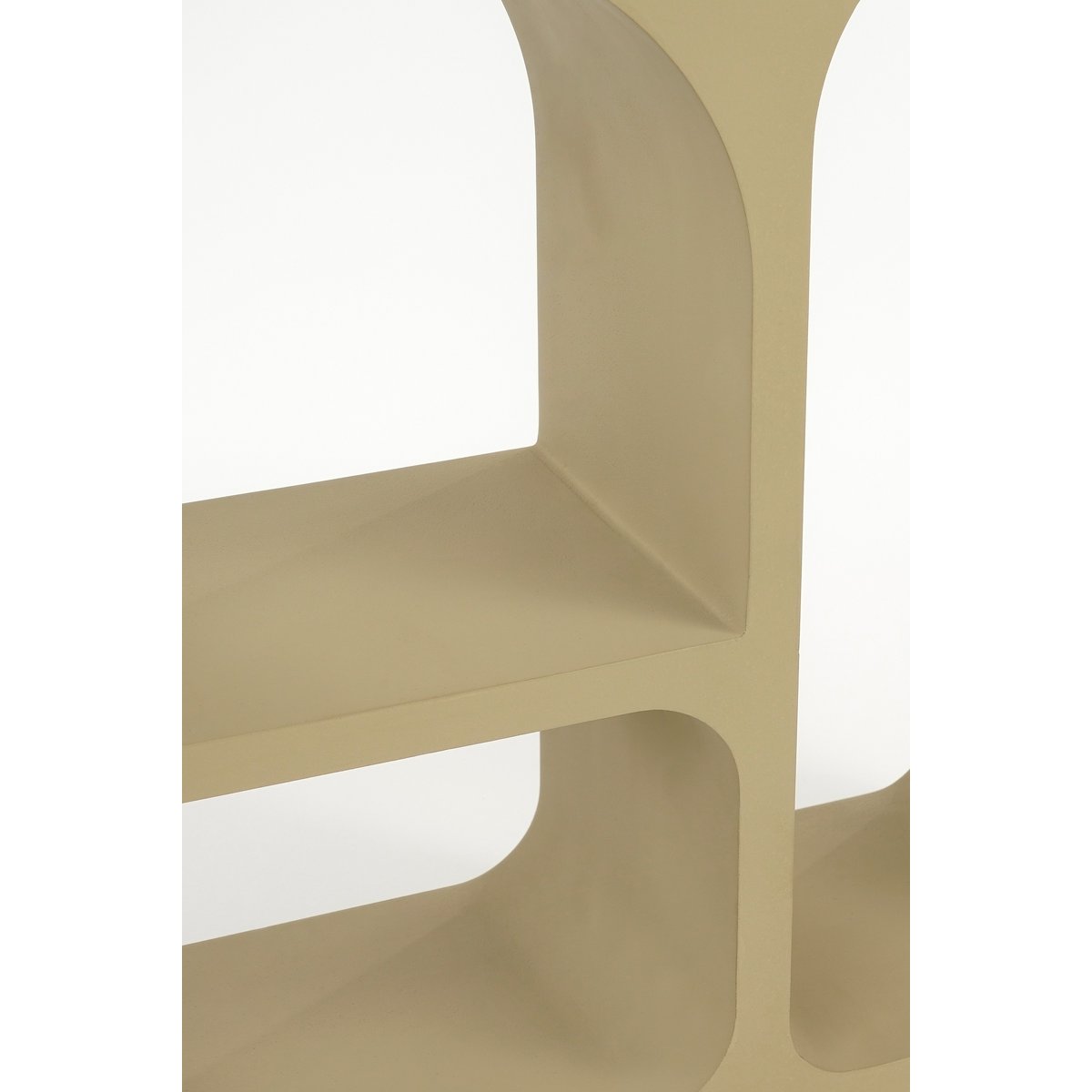 Élément mural Frati - L40 x L15 x H40 cm - MDF - FSC 100% - Taupe