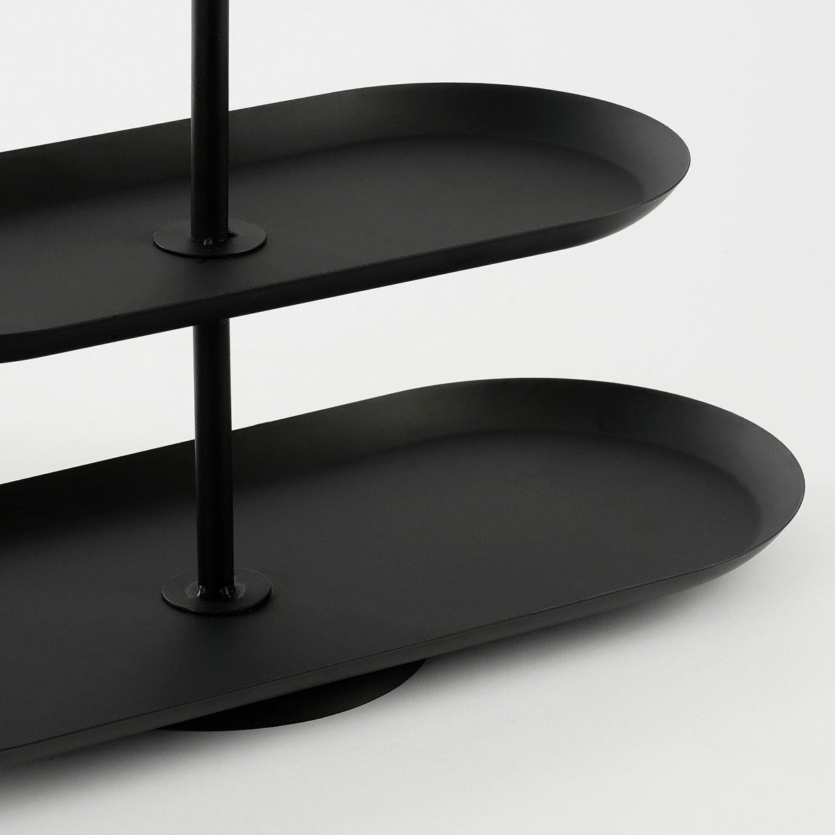 Rama Etagere 2 Lugs - L38 x B17 x H37 cm - Métal - noir