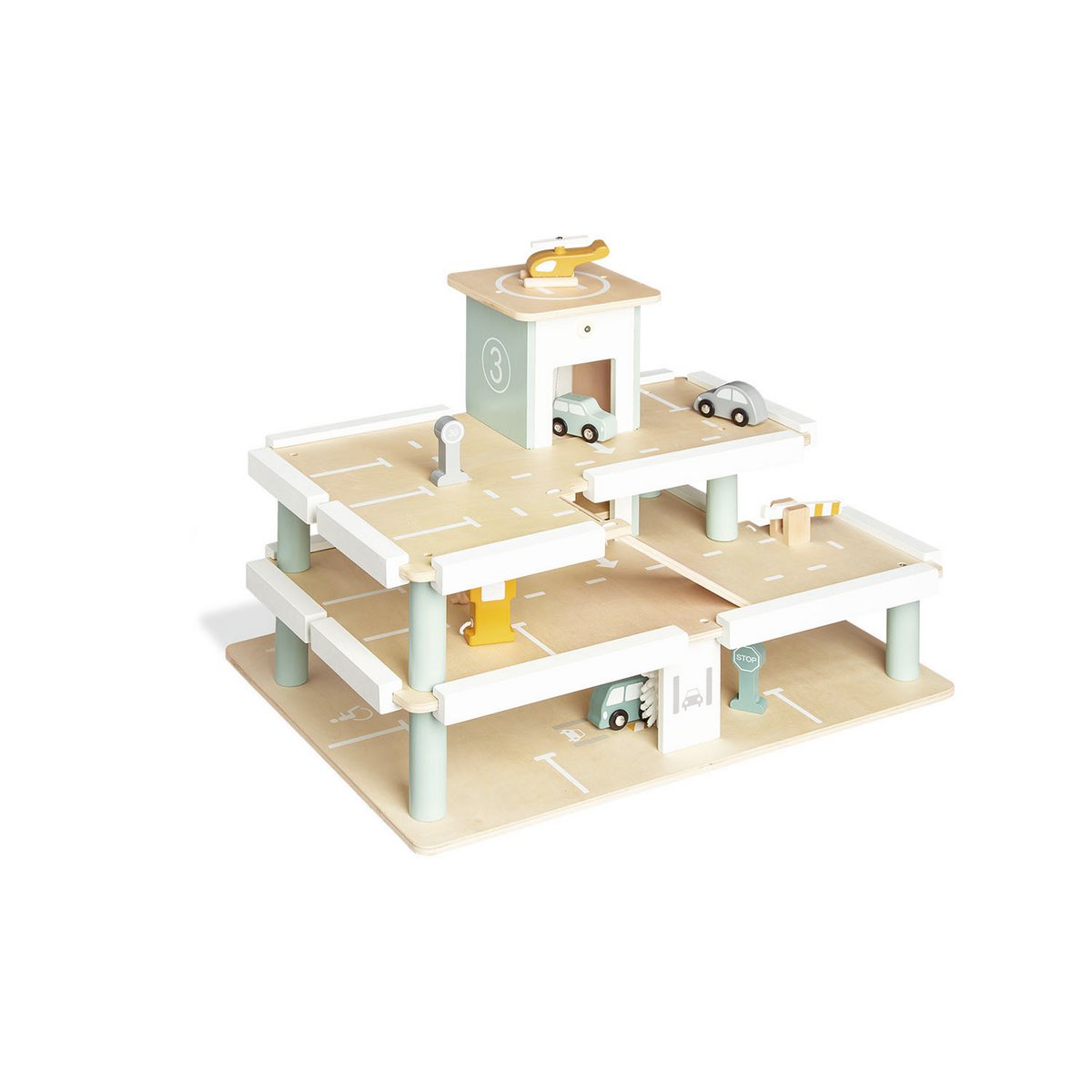 Parking 'Kurt' avec accessoires