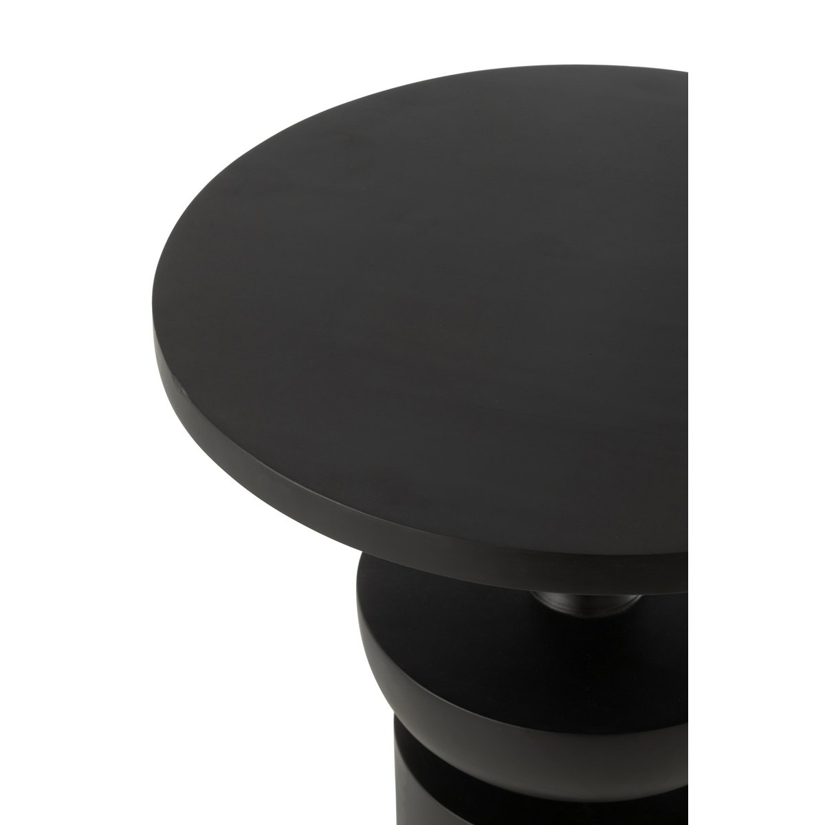 Table d'appoint J-Line Goa en bois de manguier noir