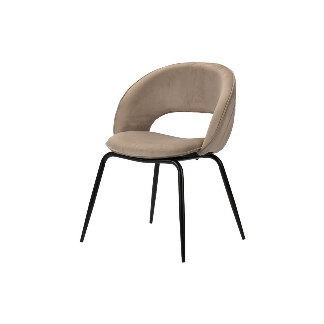 Chaise Rainbow Sable Blanc (Ensemble de 2)