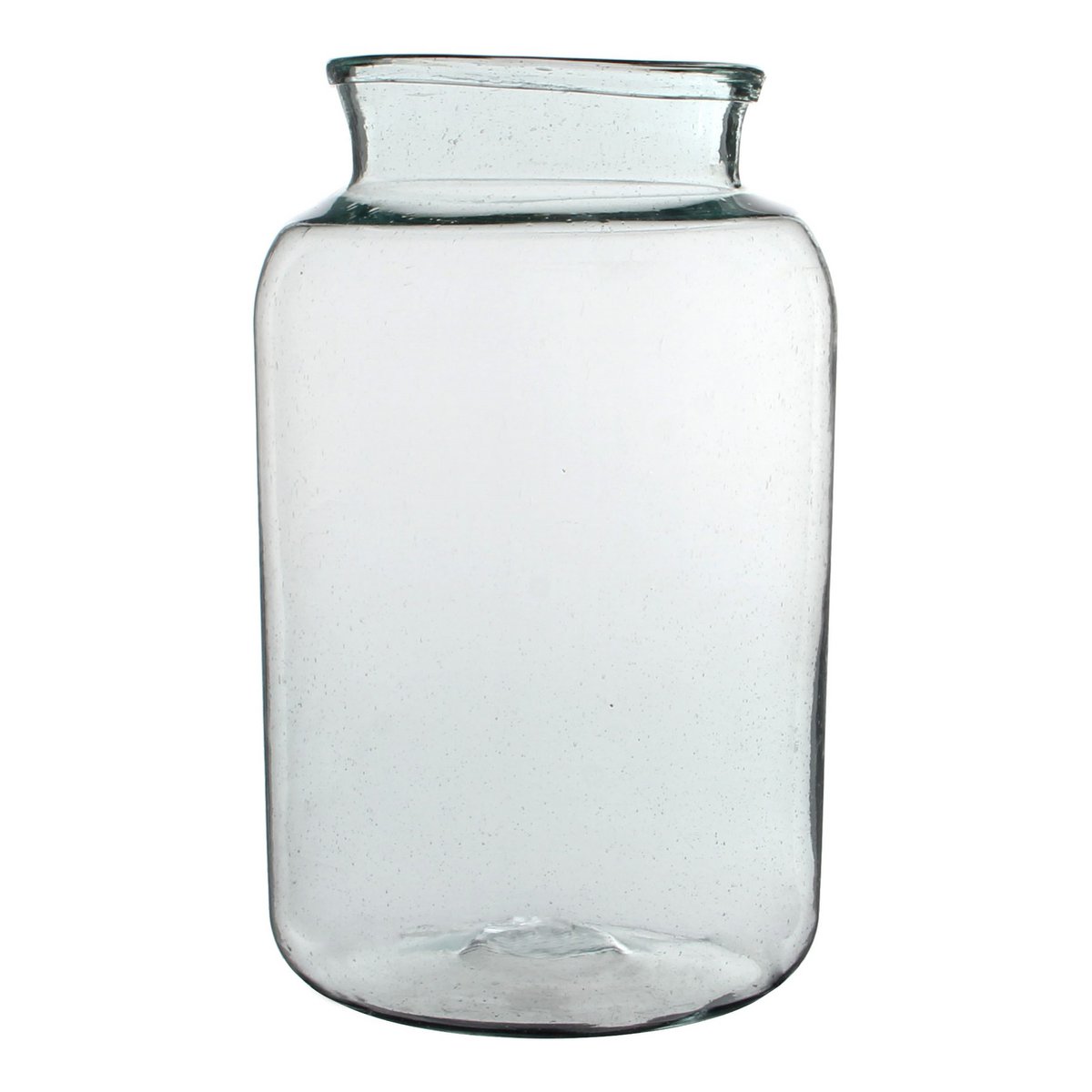 Vase Vienne - H40 x Ø23 cm - Verre recyclé - Transparent