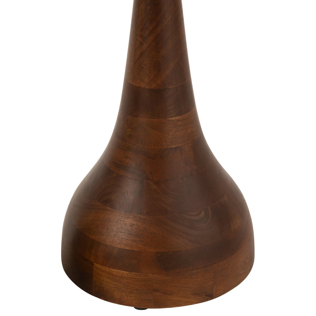 Set de 2 Tables d'Appoint Paro en Manguier Marron/Noir