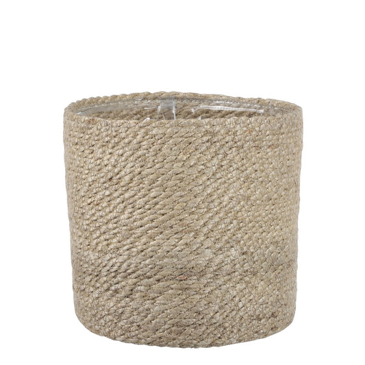 Panier à Plantes Atlantic - H20 x Ø20 cm - Jute - Crème
