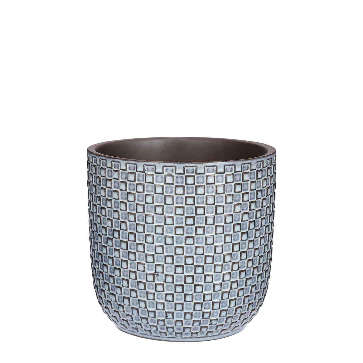 Pot de Fleurs Daan / H18 x Ø19 cm - Bleu