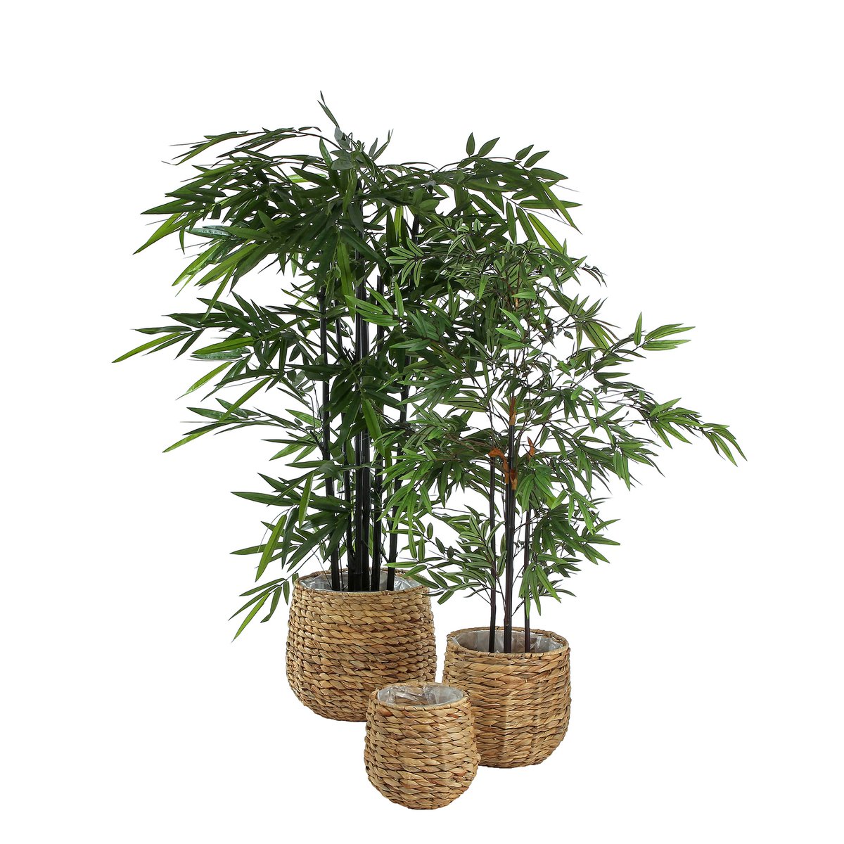 Plante Bambou Artificielle - H120 x Ø75 cm - Vert
