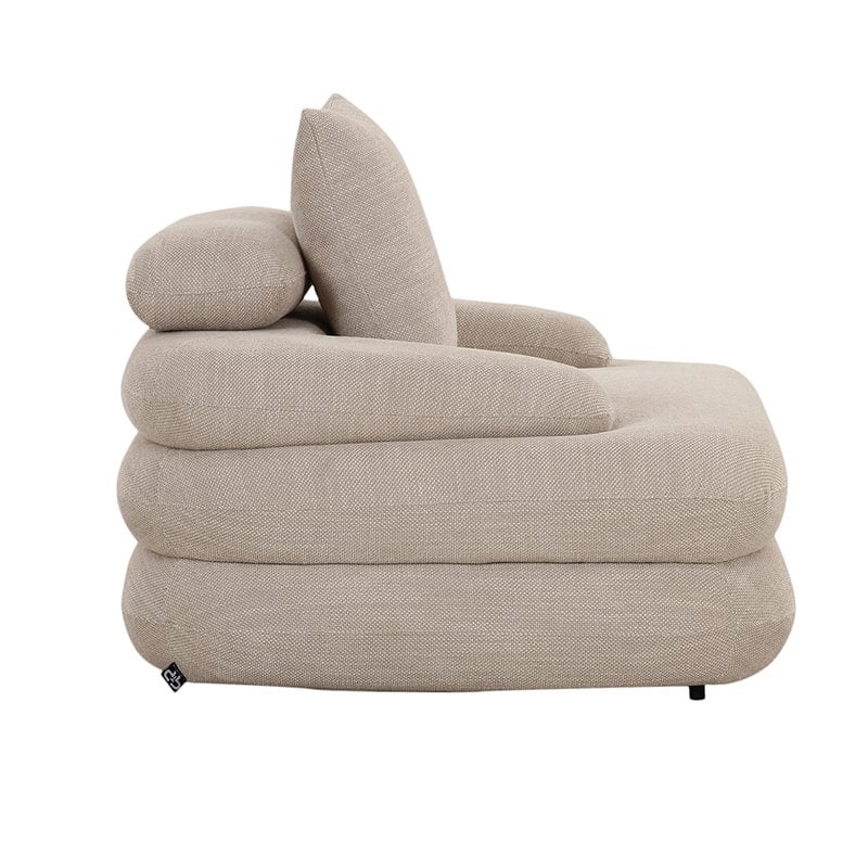 Chaise longue Cairo Beige