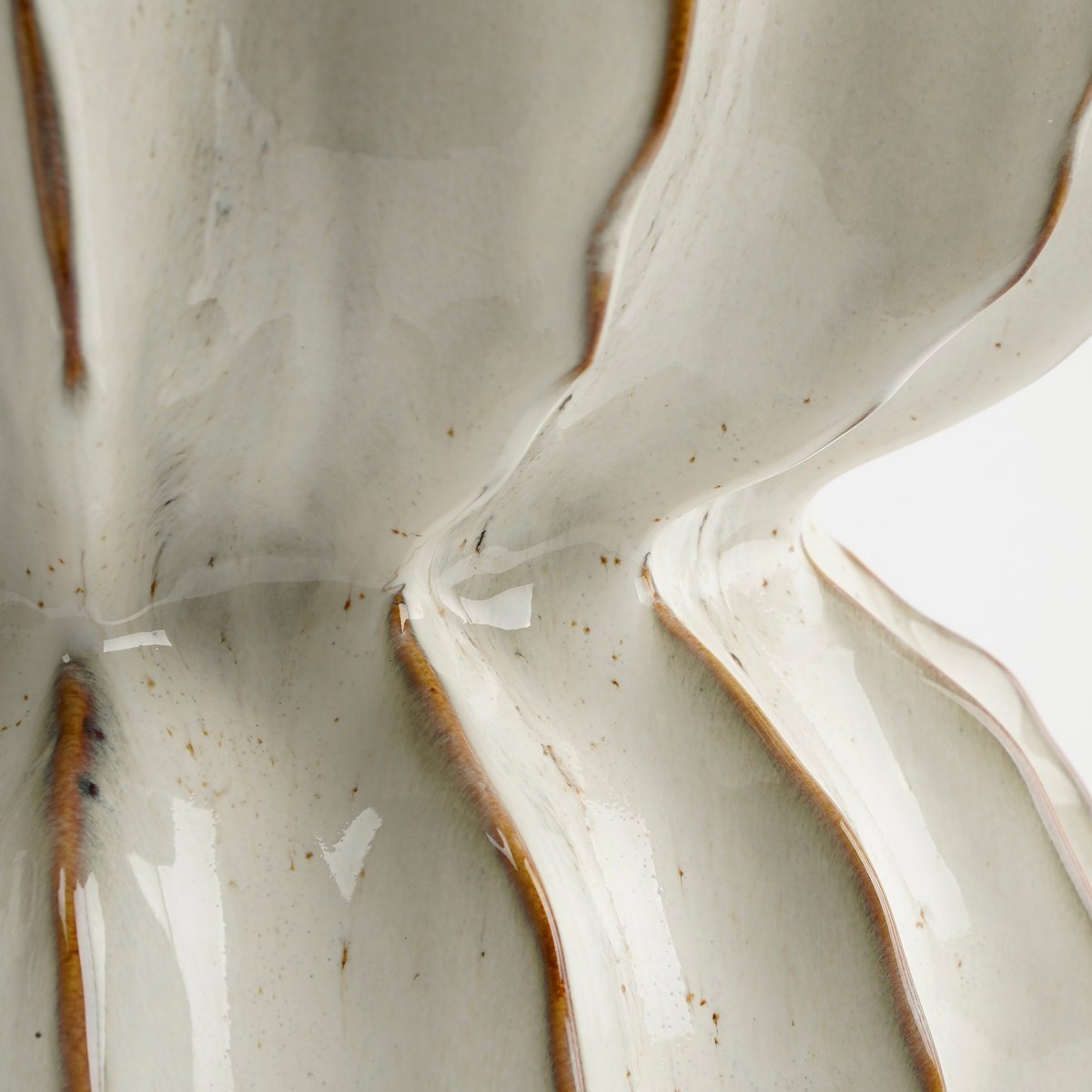 Grand Vase Altea - Céramique - Blanc Cassé