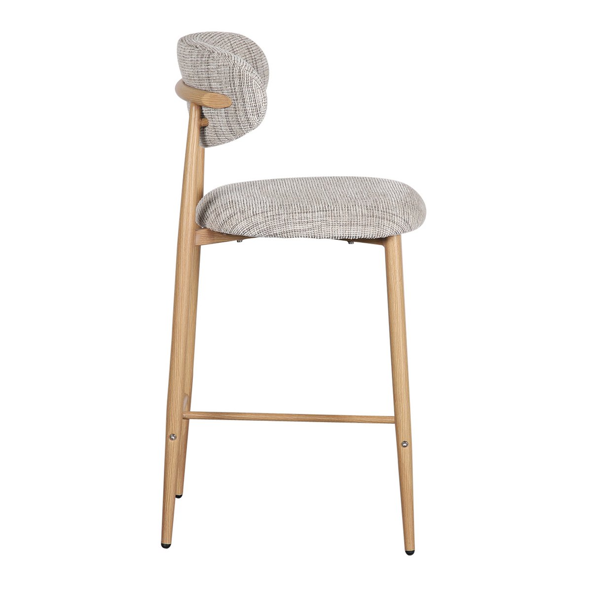 Chaise de bar Okura - Collection Japandi (ensemble de 2)