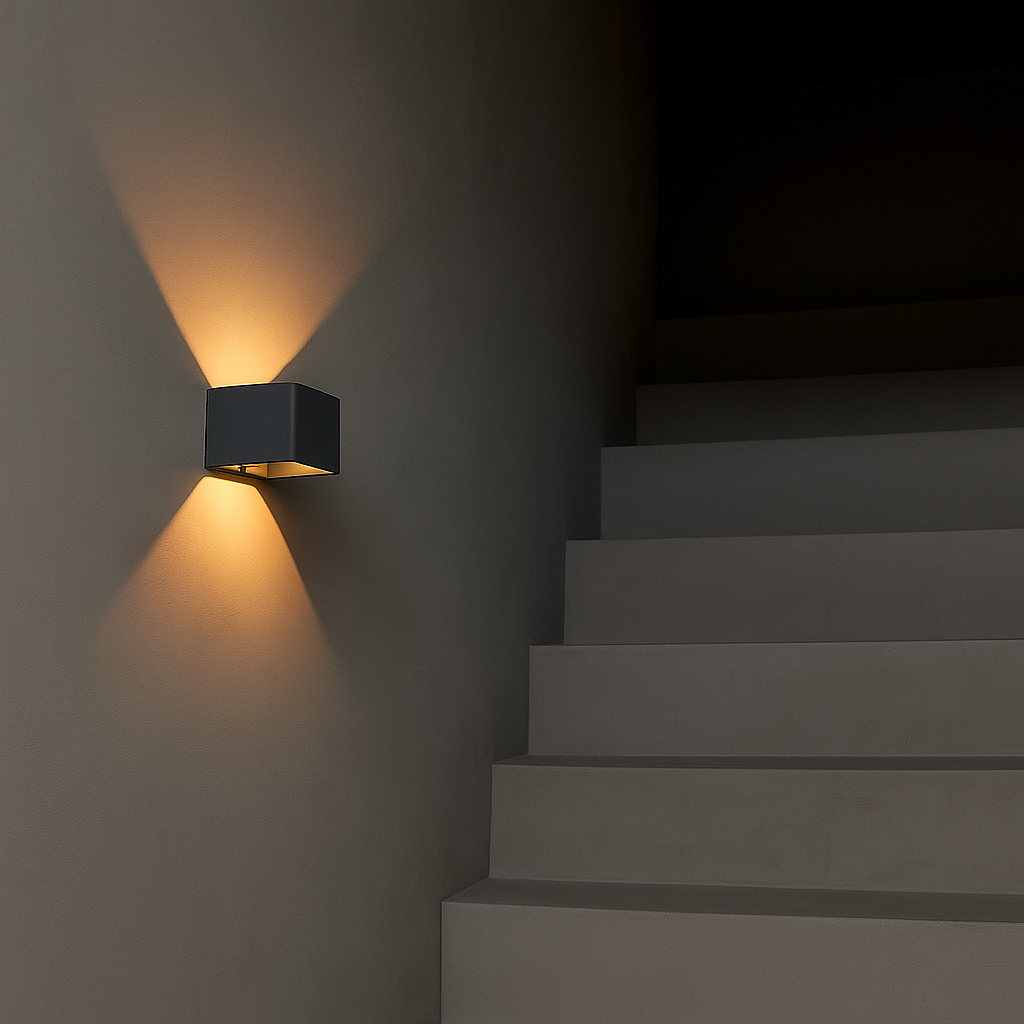 Tess Stone Grey – Applique murale rechargeable