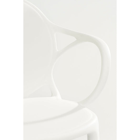 Chaise de jardin Nebraska  - Polypropylène - Blanc