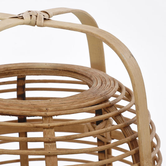 Lampe de table Page / H41 x Ø27 cm - Bambou - Marron clair