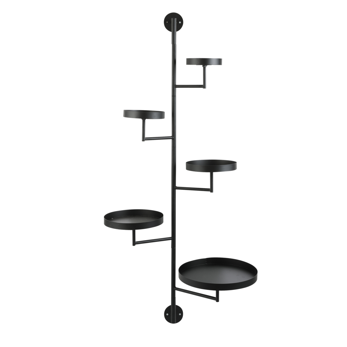 Perry Wall Shelf - Metal - Black