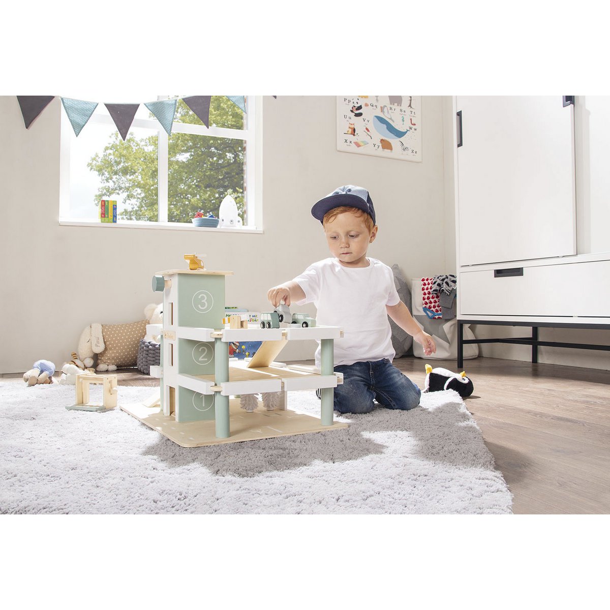 Parking 'Kurt' avec accessoires