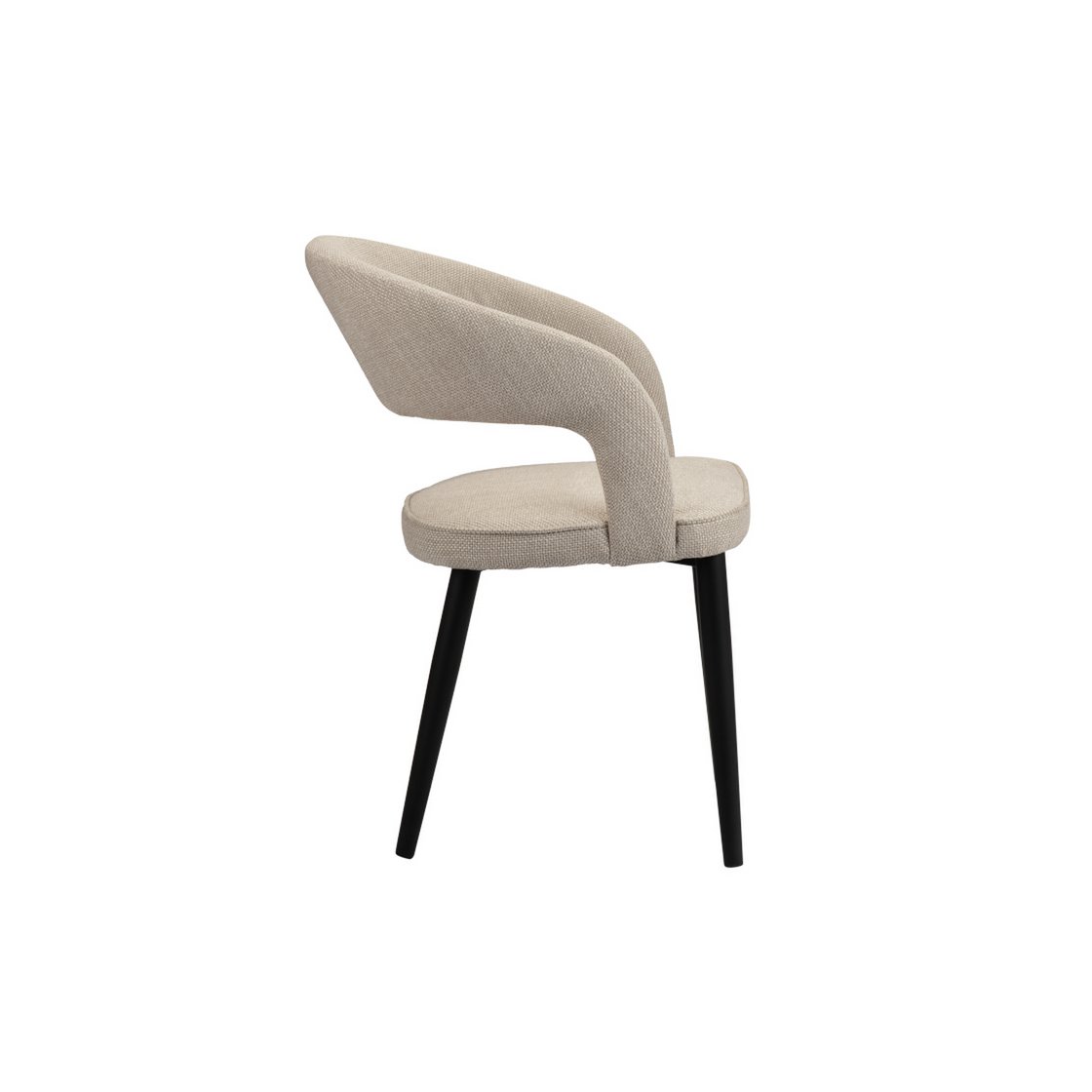 Chaise Tusk Beige (ignifuge) (Ensemble de 2)