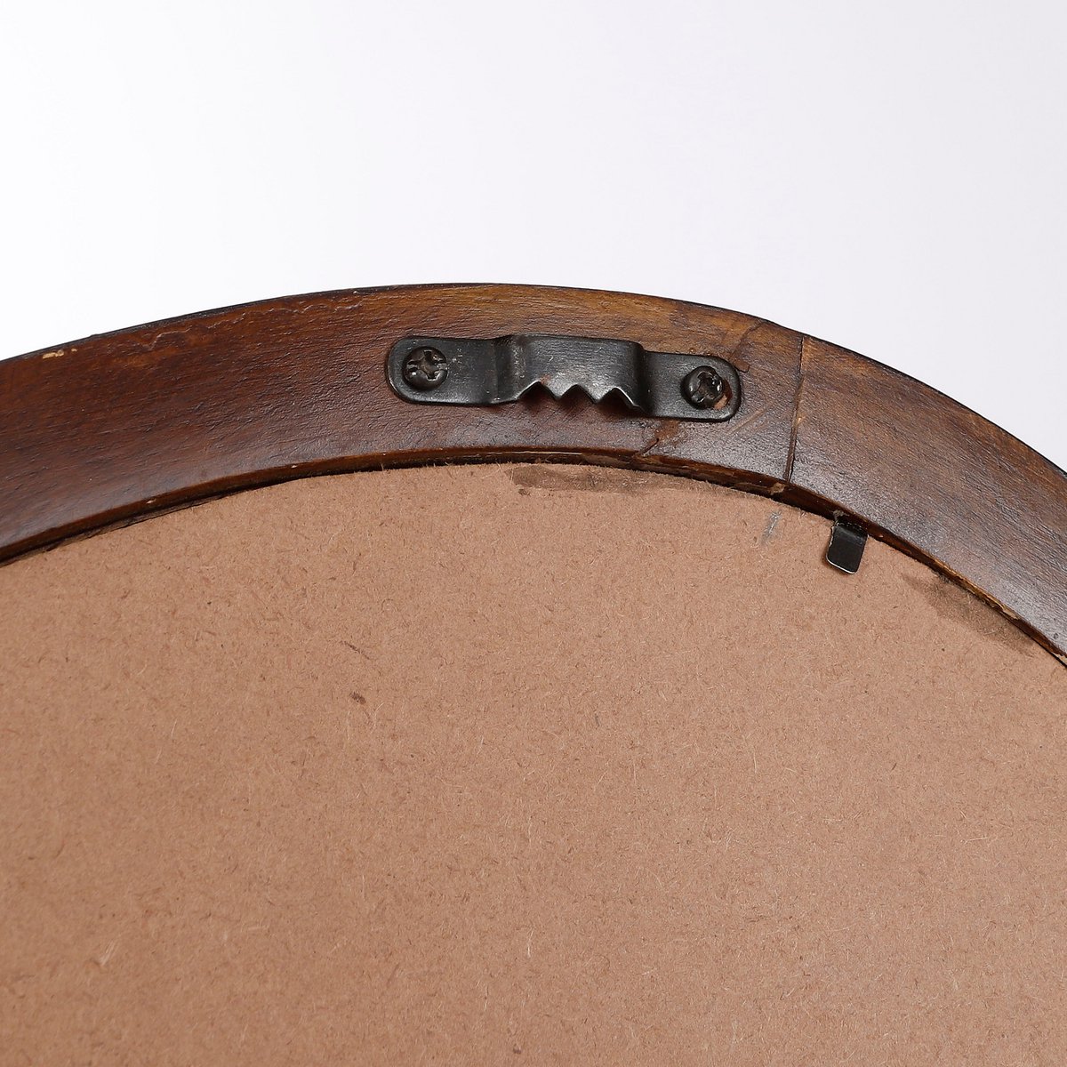 Miroir mural Bosco / L50 x L69 cm - Bois de manguier - Marron foncé