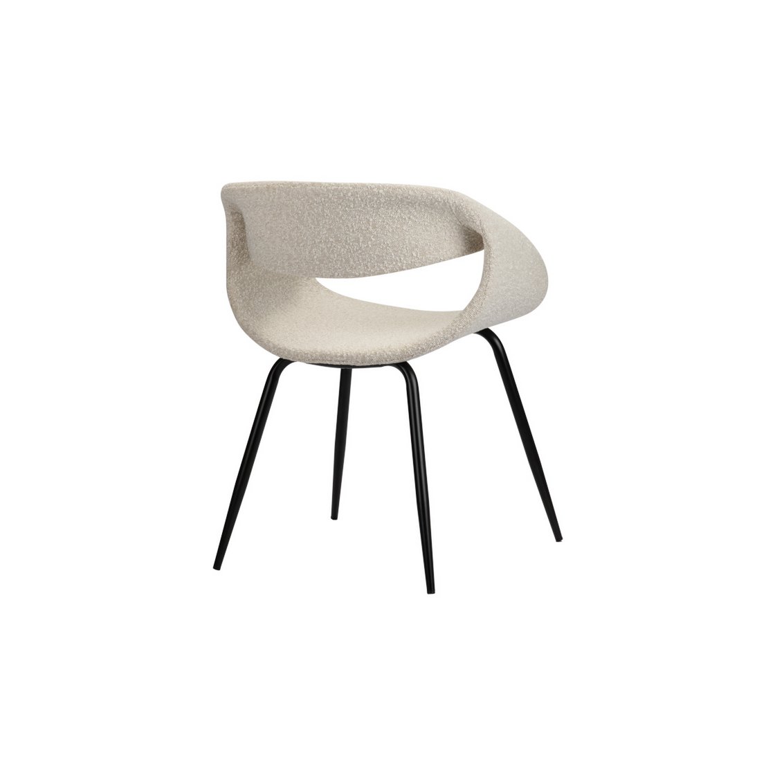 Chaise Baleine Perle Blanche (Ensemble de 2)