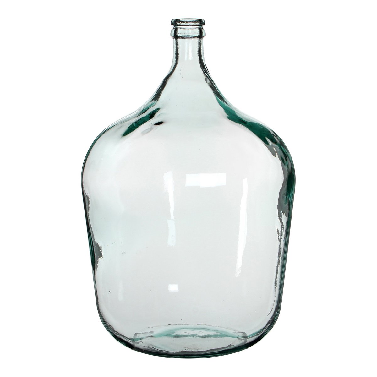 Vase Bouteille Diego - H56 x Ø40 cm - Verre recyclé - Transparent