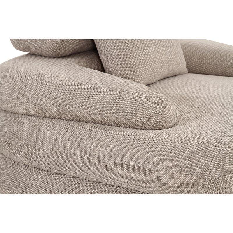 Chaise longue Cairo Beige